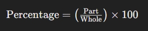 Percentage Formula